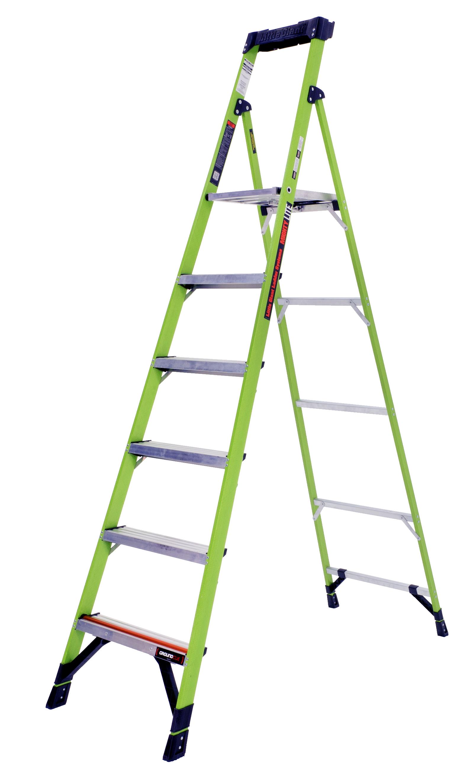 MIGHTYLITE 8' TYPE IA STEPLADDER - Tagged Gloves